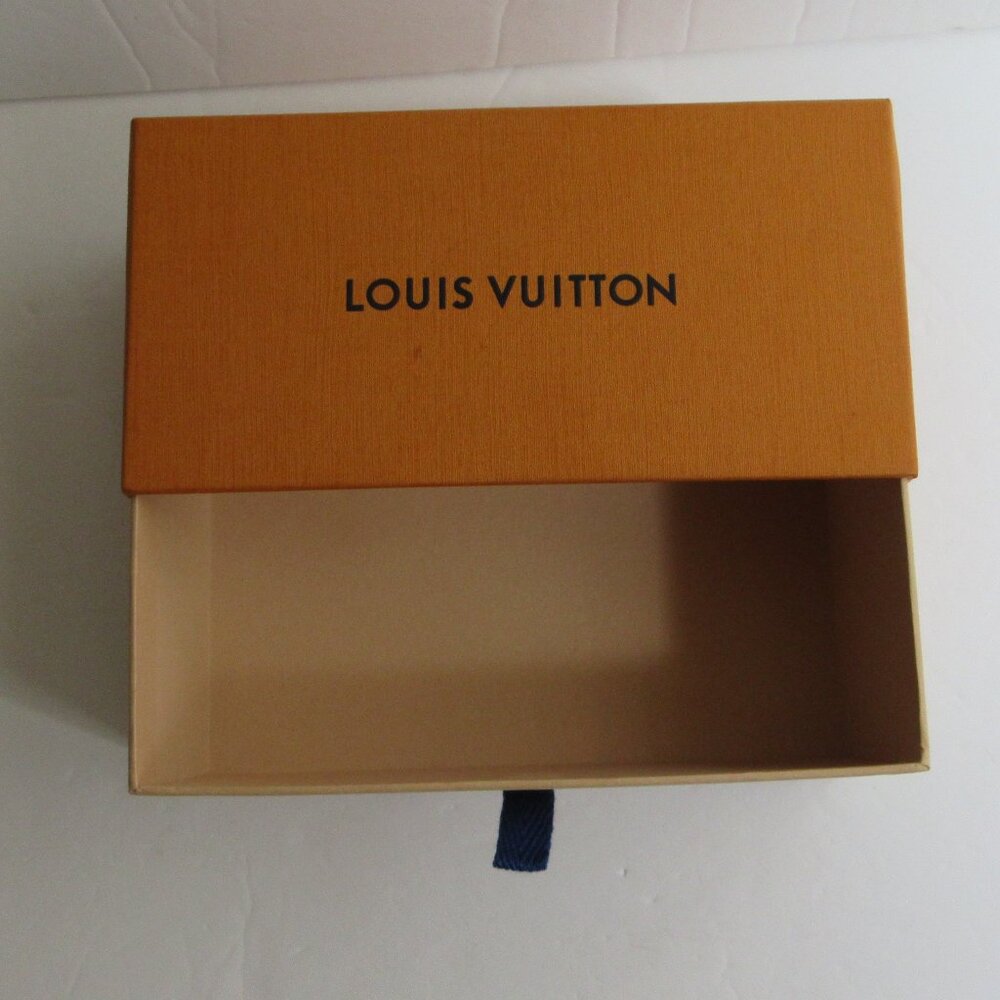 LOUIS VUITTON EMPTYRectangular Gift Box Pull Drawer Style 7" x  3.5" x  3"